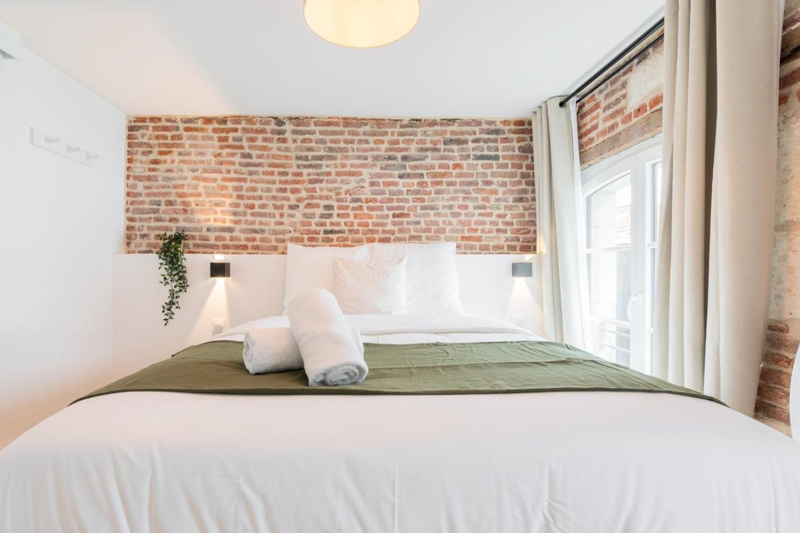 Old Lille - Lovely Typical Apartment! Luaran gambar