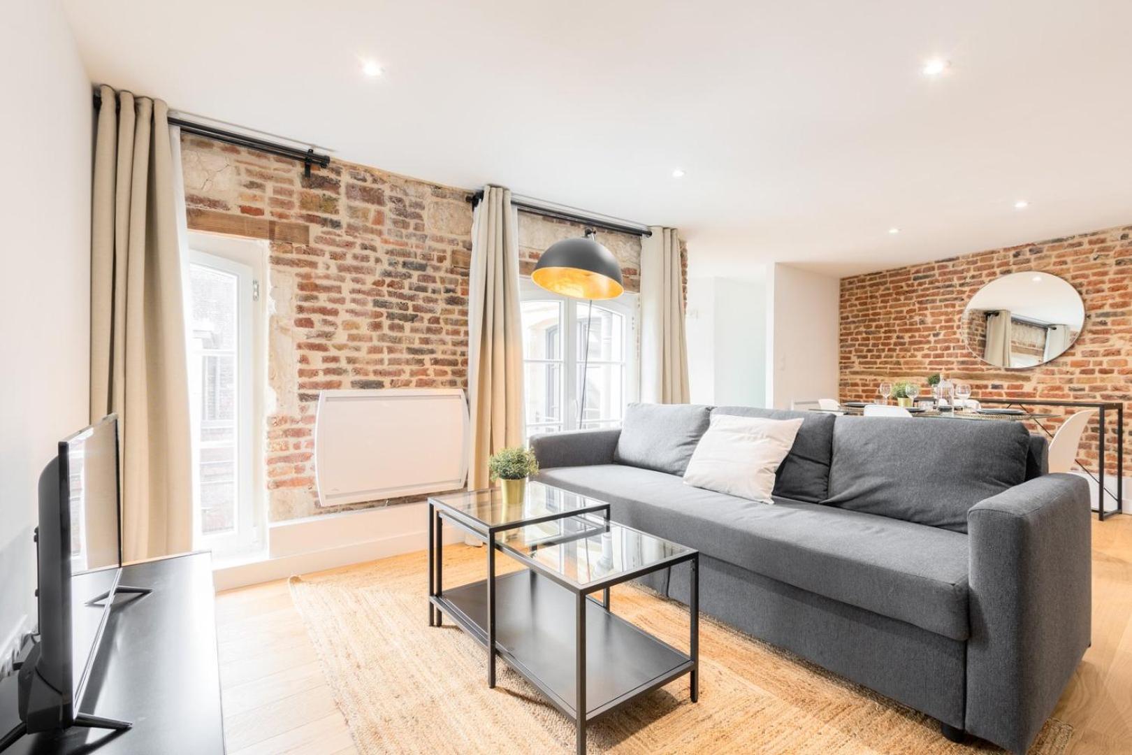 Old Lille - Lovely Typical Apartment! Luaran gambar